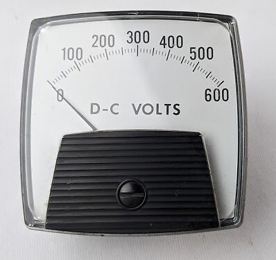 EIL 091391CM Panel Meter| DC Volts Panel Gauge