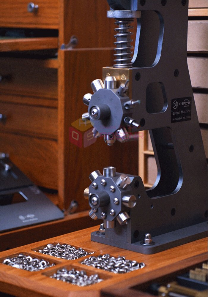 Multi Mold Button Press Machine Rivet Eyelet Snaps Hardware Installation Punch