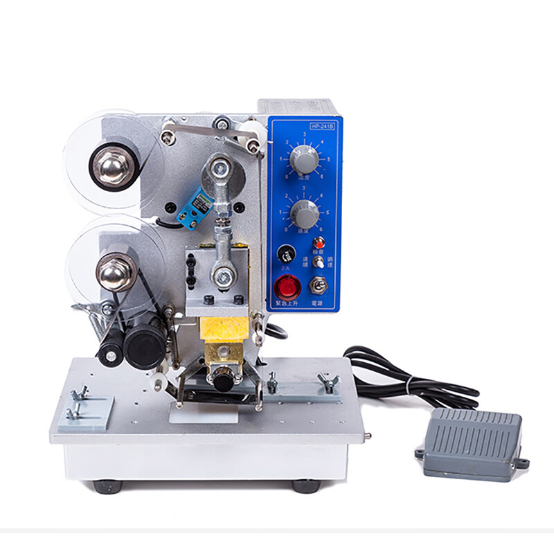 Electric Thermal Printer Ribbon Hot Stamping Machine Date Coding Machine HP-241B