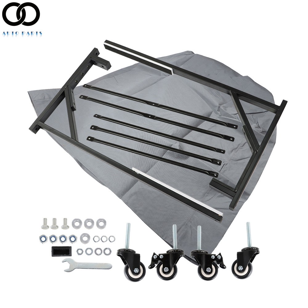 For Mercedes-Benz 300SL 560SL 1986-1993 Hardtop Cart Stand Rack & Hard Top Cover