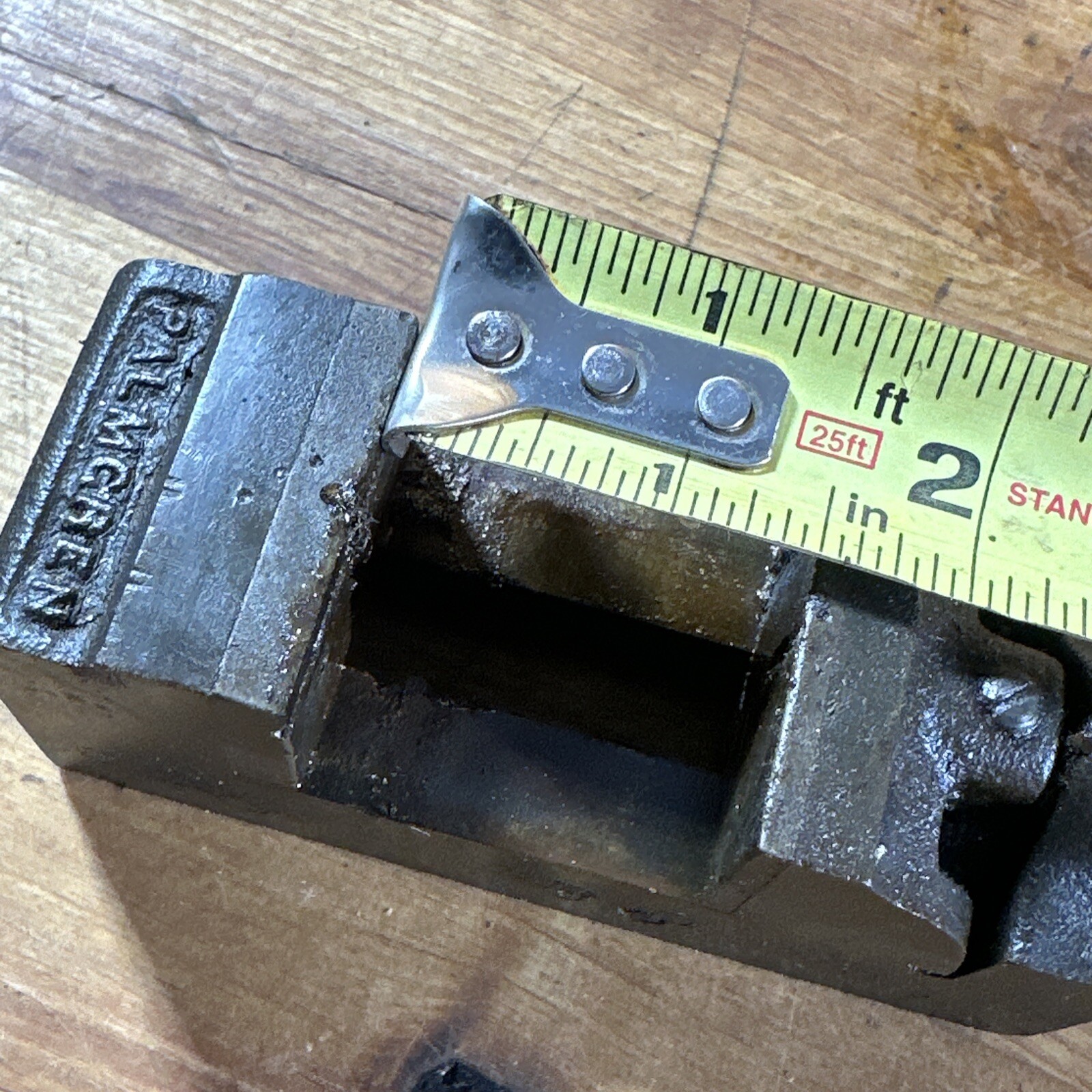 Vintage Palmgren USA Machinist Vise 1.5" Wide x 1.5" Jaw Tool Drill Press
