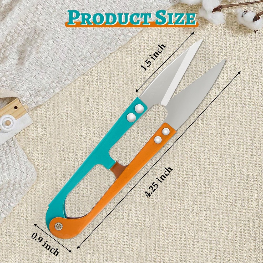 3 Pack Sewing Snips Yarn Thread Cutter Sewing Scissors for Crafs Stitch