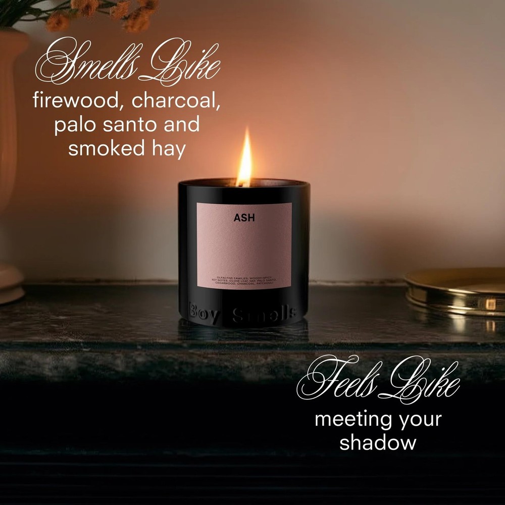 Boy Smells Ash Jar Candle 9oz