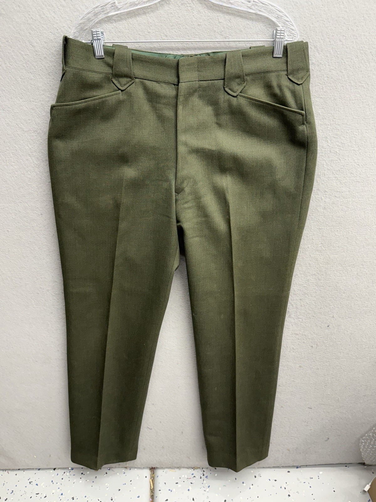 Vintage 60s Gross Pants Mens 36x30 Pearl Snap Western Trousers Rockabilly Denver