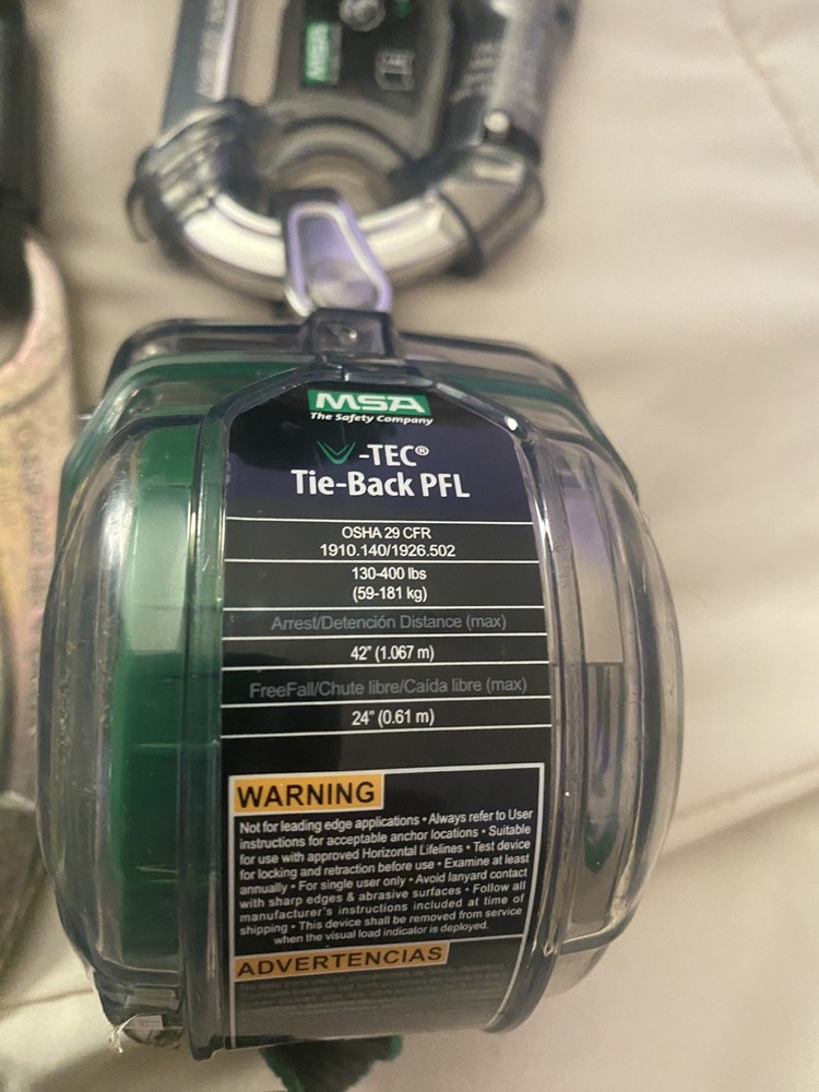 MSA V-TEC Tie Back Mini PFL