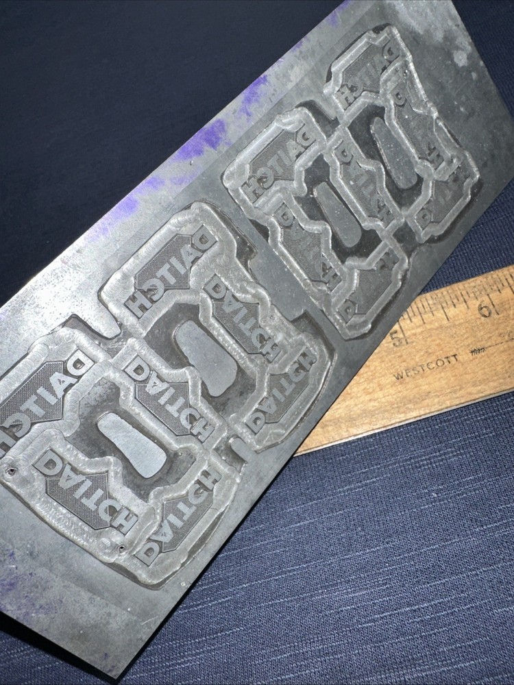 Printing Block Plate ( DAITCH )
