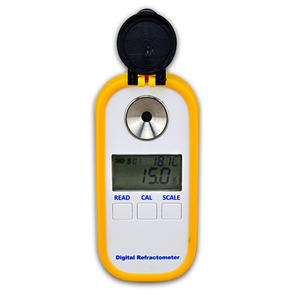 Digital Brix Meter Refractometer Honey Sugar Content Tester with Range 0 to 50%