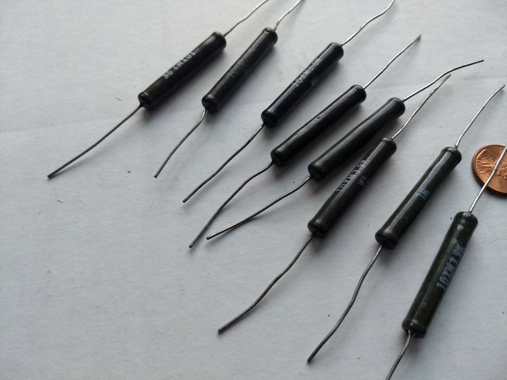 3.9k ohm 10 watt resistor Ward Lenard Wire Wound (10) Quantity