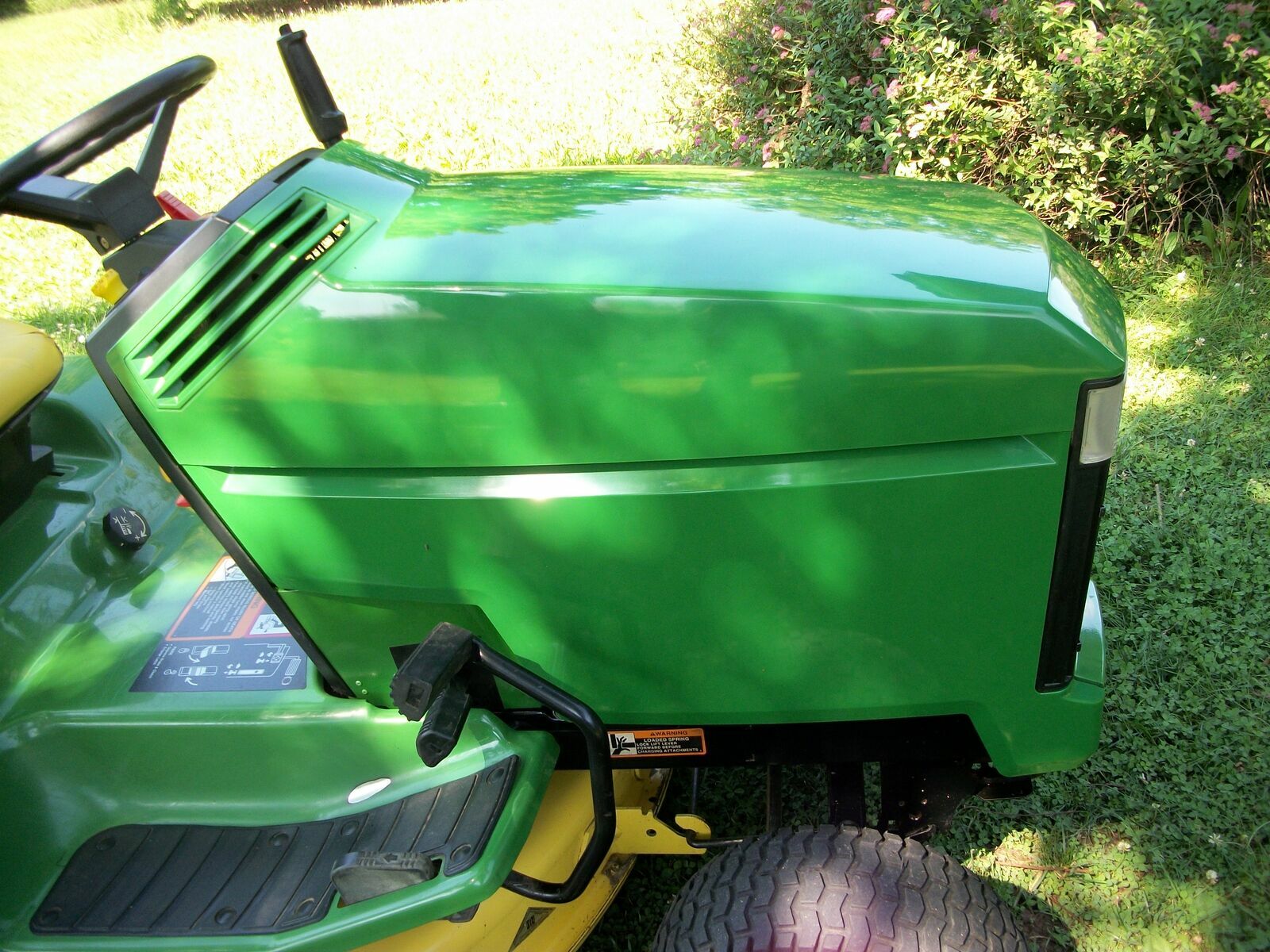 Upper & Lower Hood For John Deere LX172 LX173 LX176 Replace AM132526 AM117724