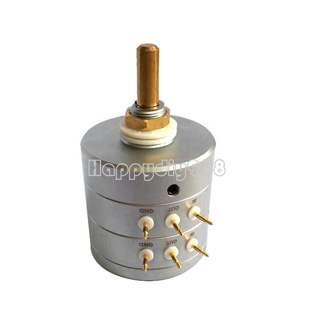 1PC EIZZ 24 steps LOG A EIZZ attenuator potentiometer two channel stereo 50K