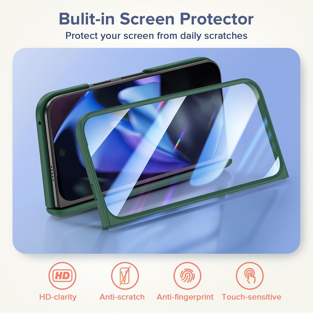 VEGO Google Pixel 9 Pro Fold Slim Case Hinge & Screen Protector