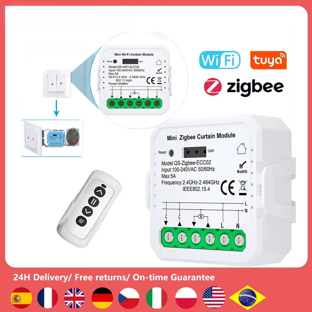 Digital Remote Controller Home Intelligent Curtain Module Remote Controller New