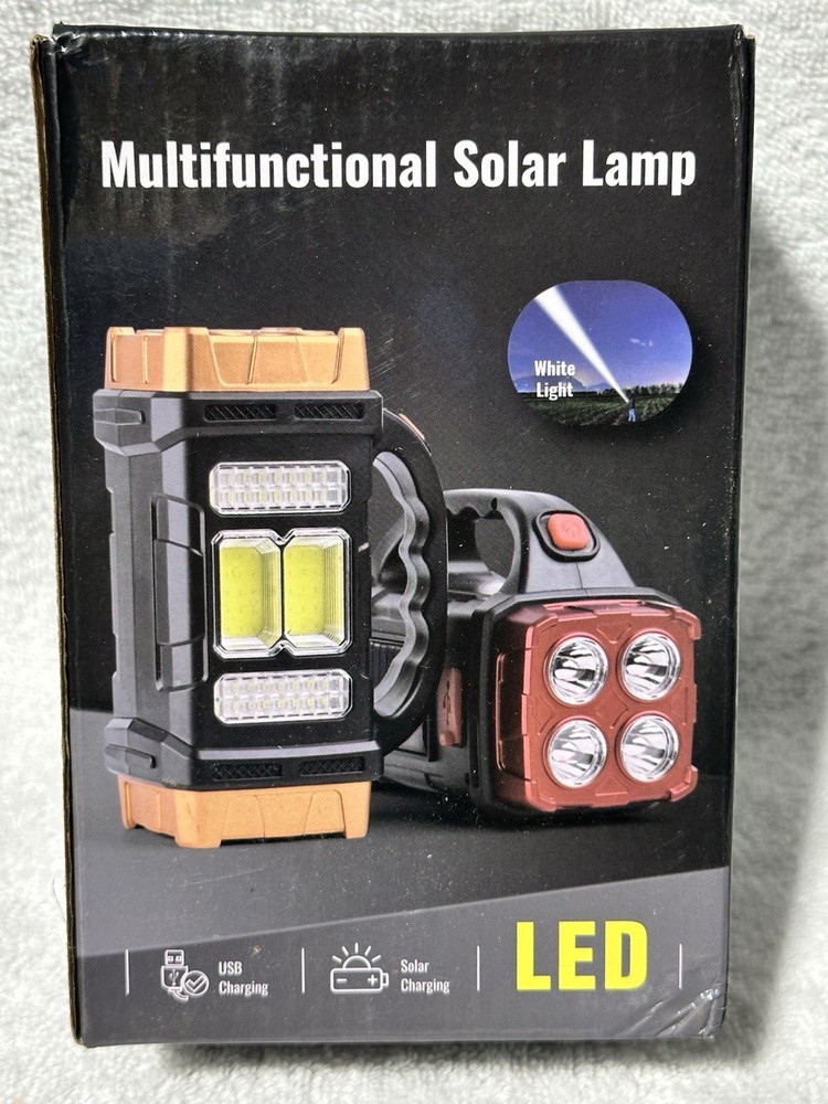 Multifunctional solar lamp LED