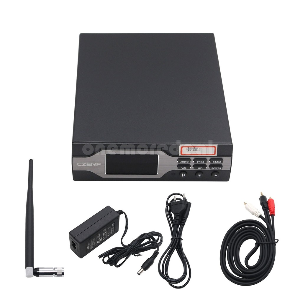 0-1W FM Transmitter FM Stereo Transmitter Kit with Antenna 1KM CZE-01B