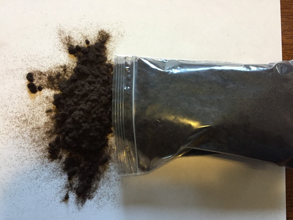 Dark Brown Nylon Decoy Flocking 4 ounce