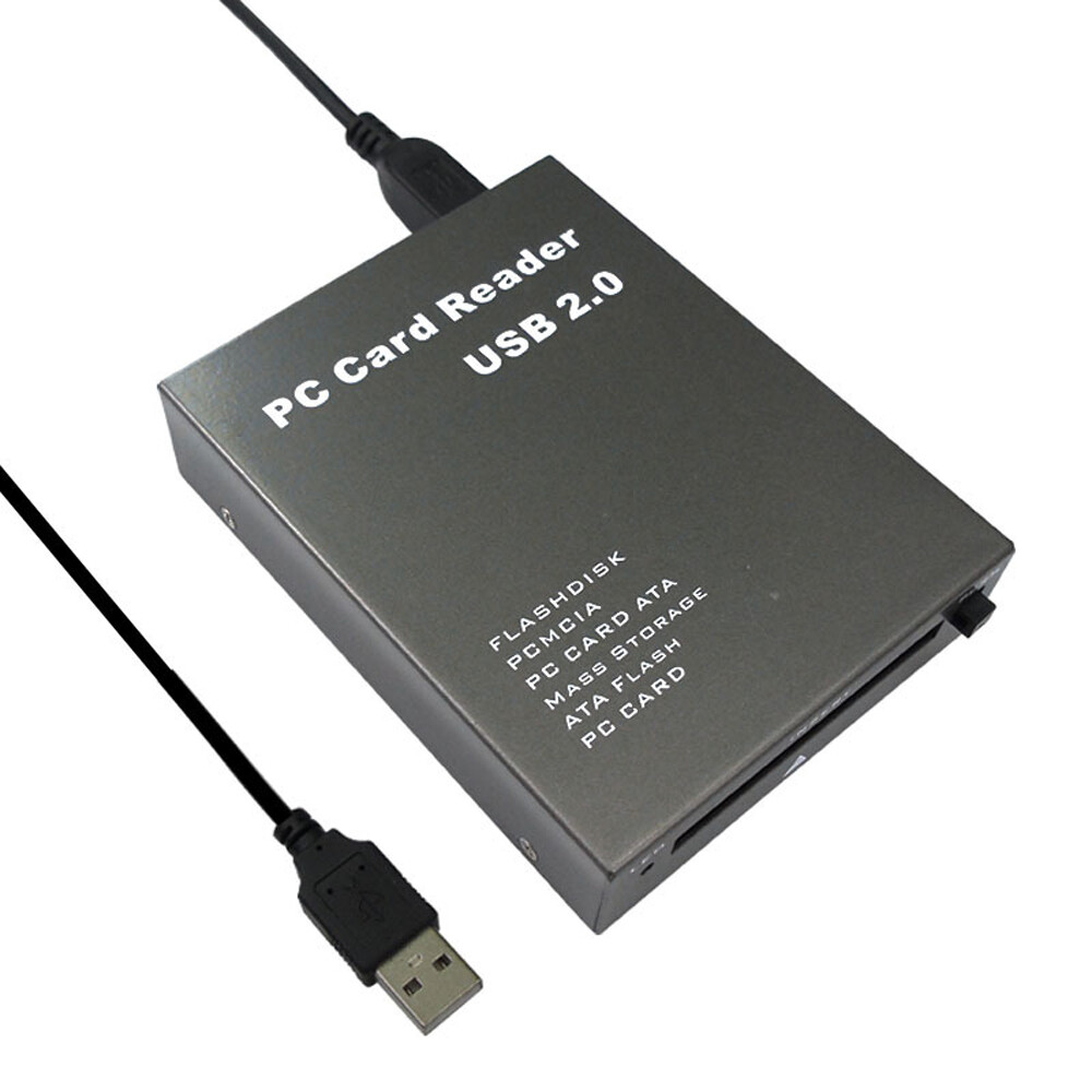 USB 2.0 to PC ATA Flash Card PCMCIA Disk Memory Card Reader Adapter Converter