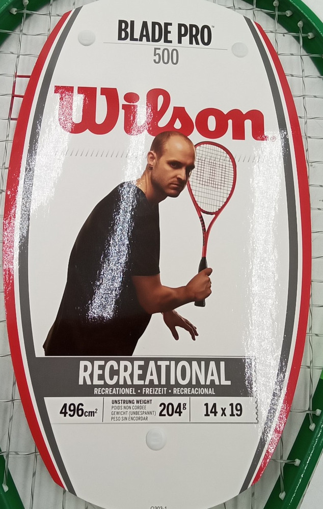 Wilson Blade 500 Squash Racket Green Squash Racket