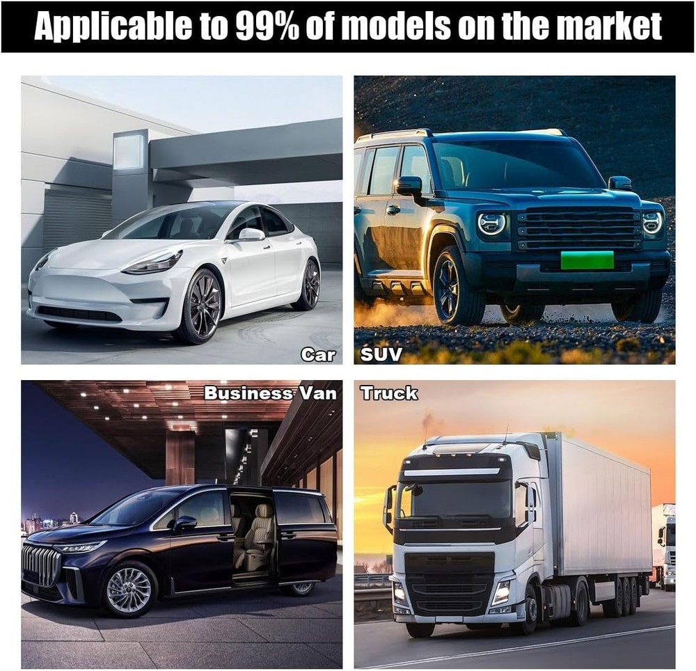 Universal 4PCS Aluminum Alloy Door Lock Knobs - Easy Installation & Durable