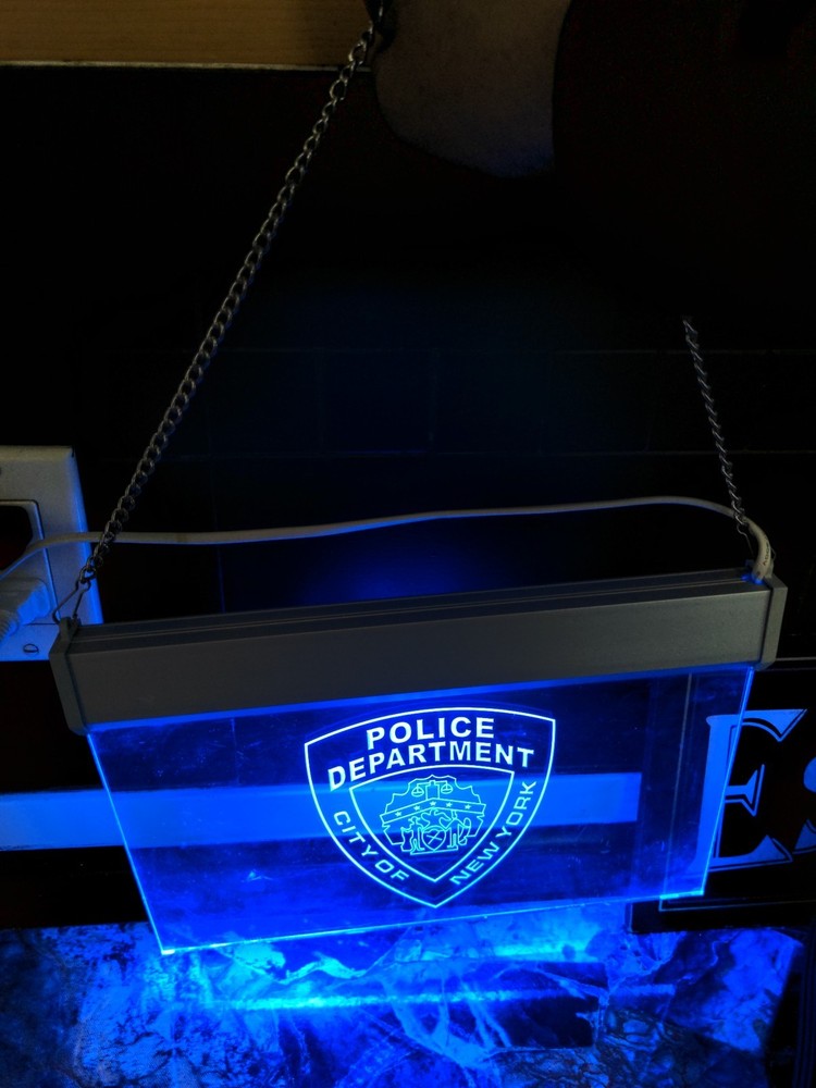 New York PD collectable Light Sign