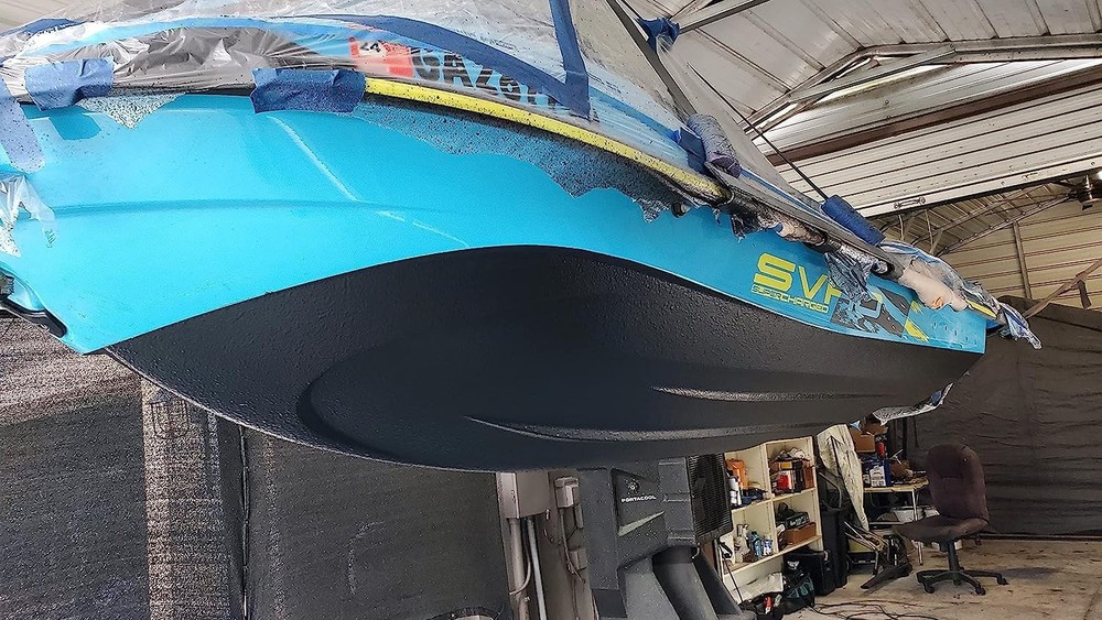 Slick 2000 Epoxy Bottom Coating Ultra-Slick Epoxy Hull Protection Two-Part Epoxy
