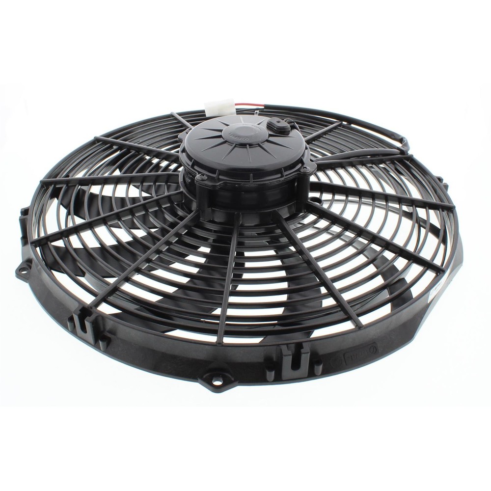SPAL 14" Pull Type Curved Blade Radiator Cooling Fan & Mount Kit