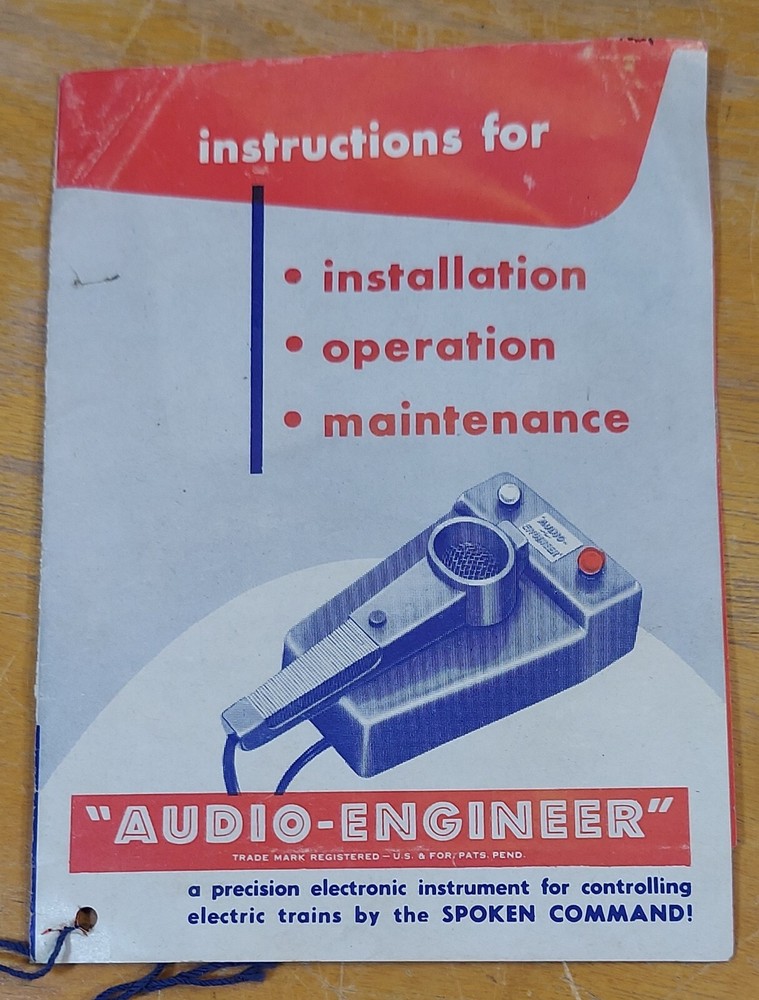 Vontage Electro-Nuclear Devices Audio-Engineer for Trains In Box