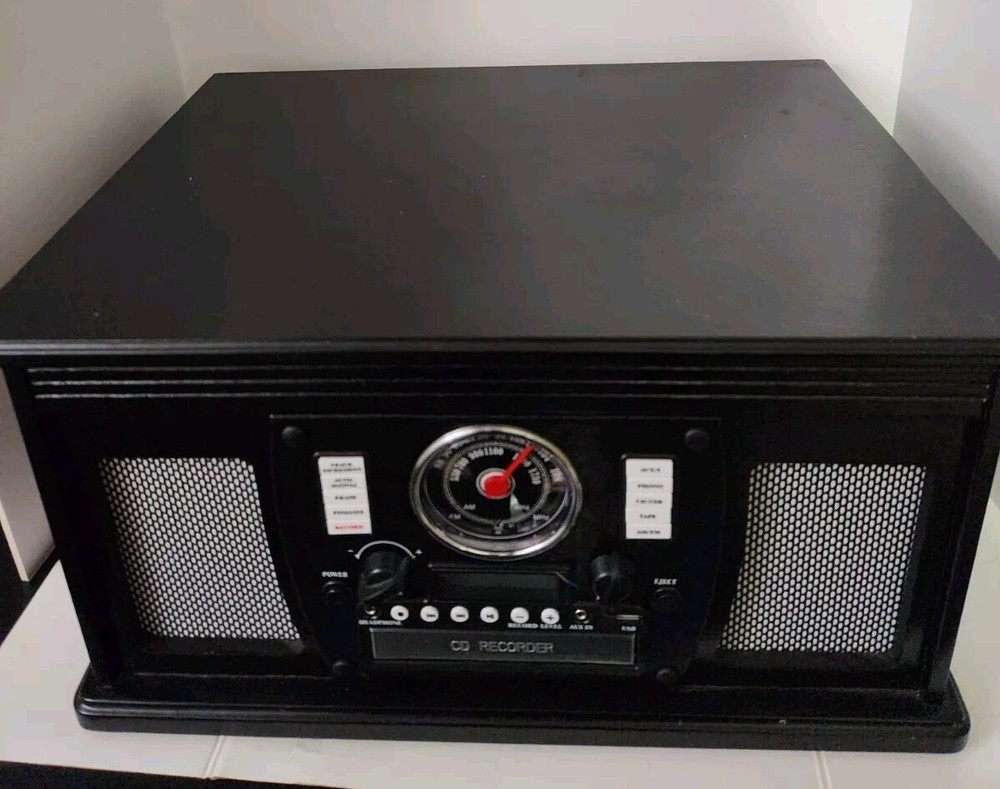 Innovative Technology ITVS-760B Phono/CD/CD Recorder/Tape/AM/FM Bluetooth *