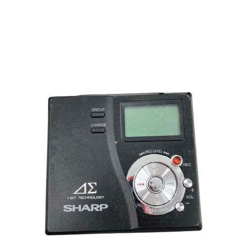 SHARP MD-DR77 Minidisc MD Player Recorder Black