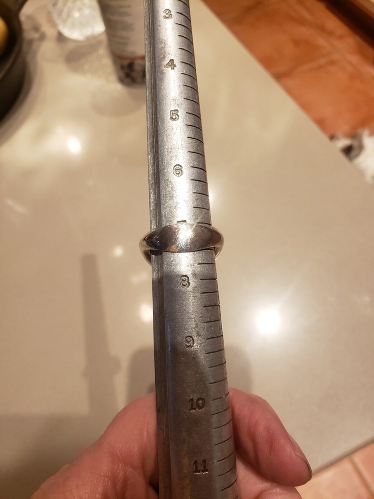 Artisan sterling butt rear end ring 7