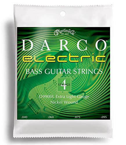 Martin Darco Electric Bass Strings, Extra Light (D9900)