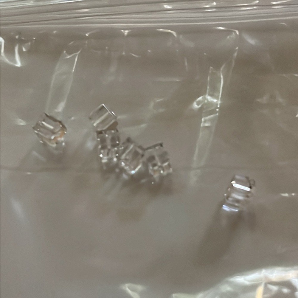 💜 Purple Storage Box with Assorted Beads