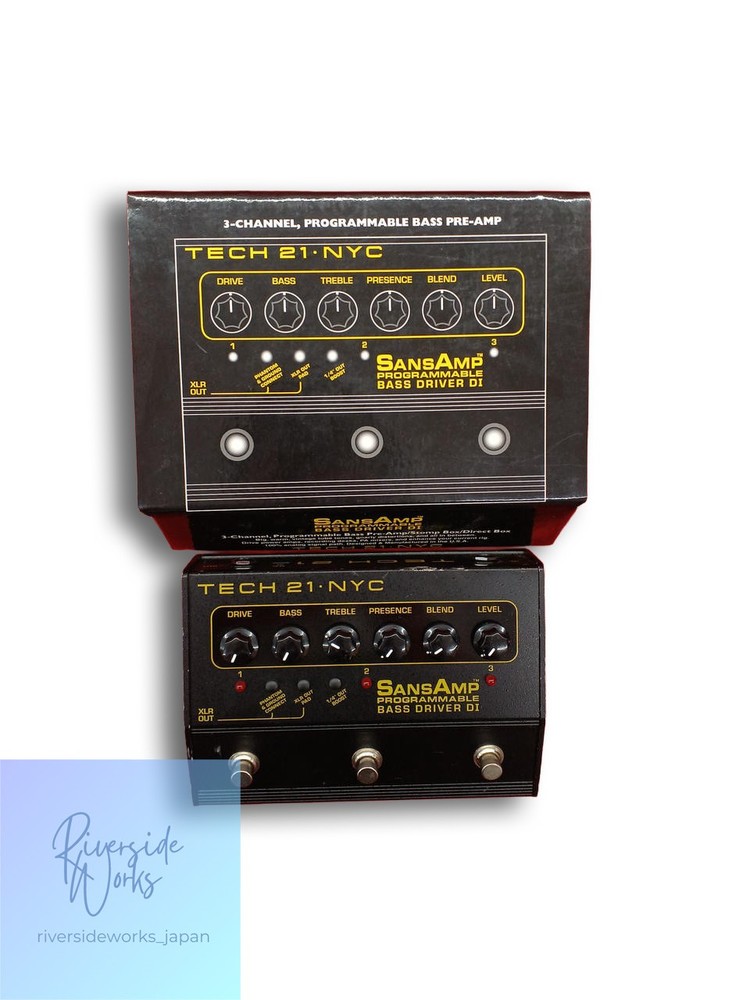 Tech 21 NYC SansAmp Programmable Bass Driver JP
