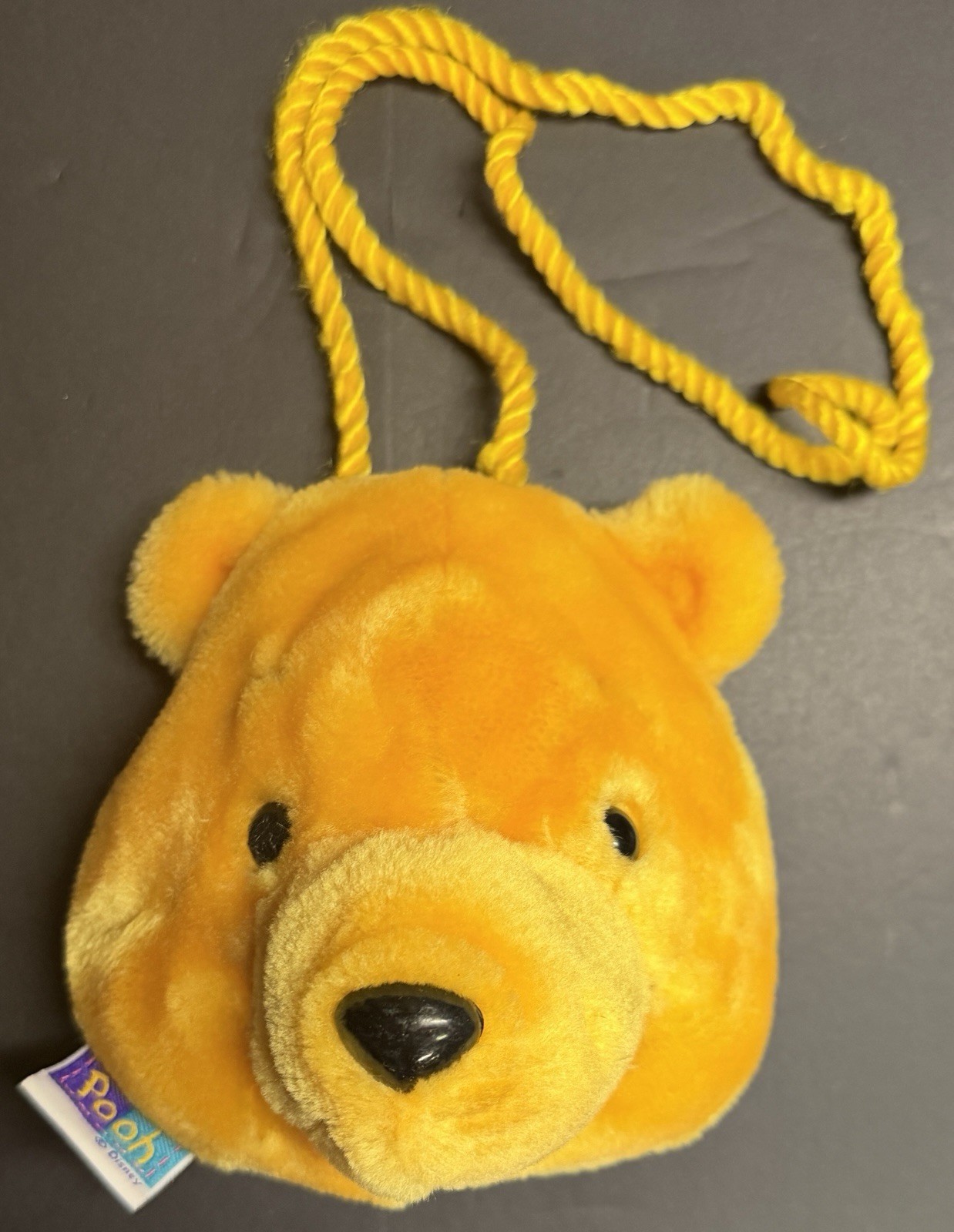 Vintage 90s - Disney Winnie The Pooh - Plush Fanny Pack & Plush Purse