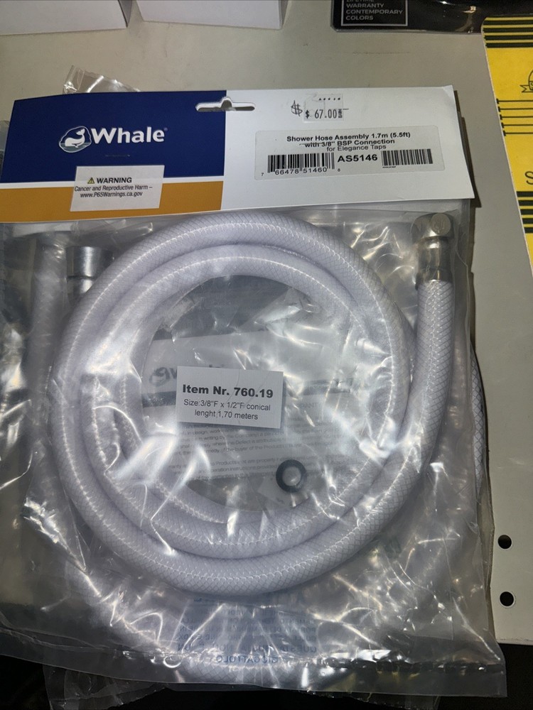 Whale AS5146 Replacement Shower Hose Assembly