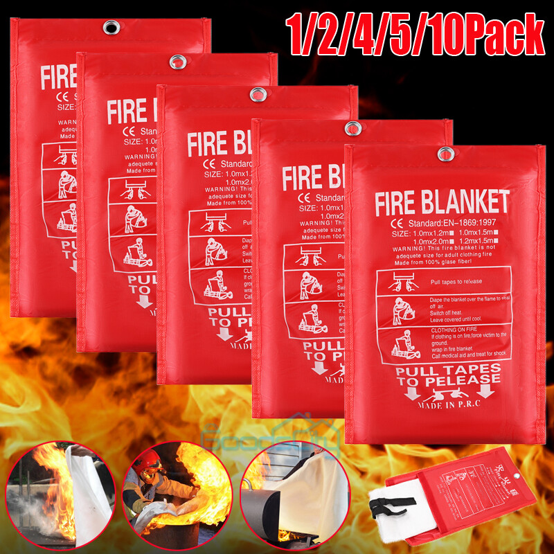 39''X39'' Prepared Emergency Fire Blanket Fire Suppression Blanket Quick Release