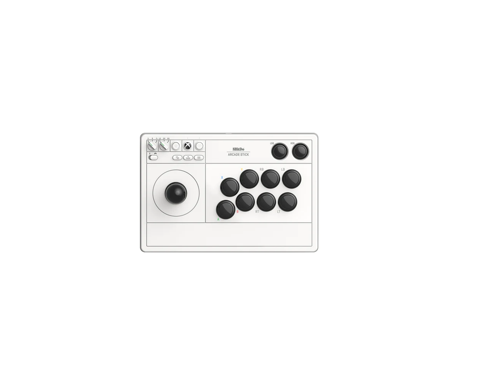 8BitDo Arcade Stick for Xbox - White 81JA01D