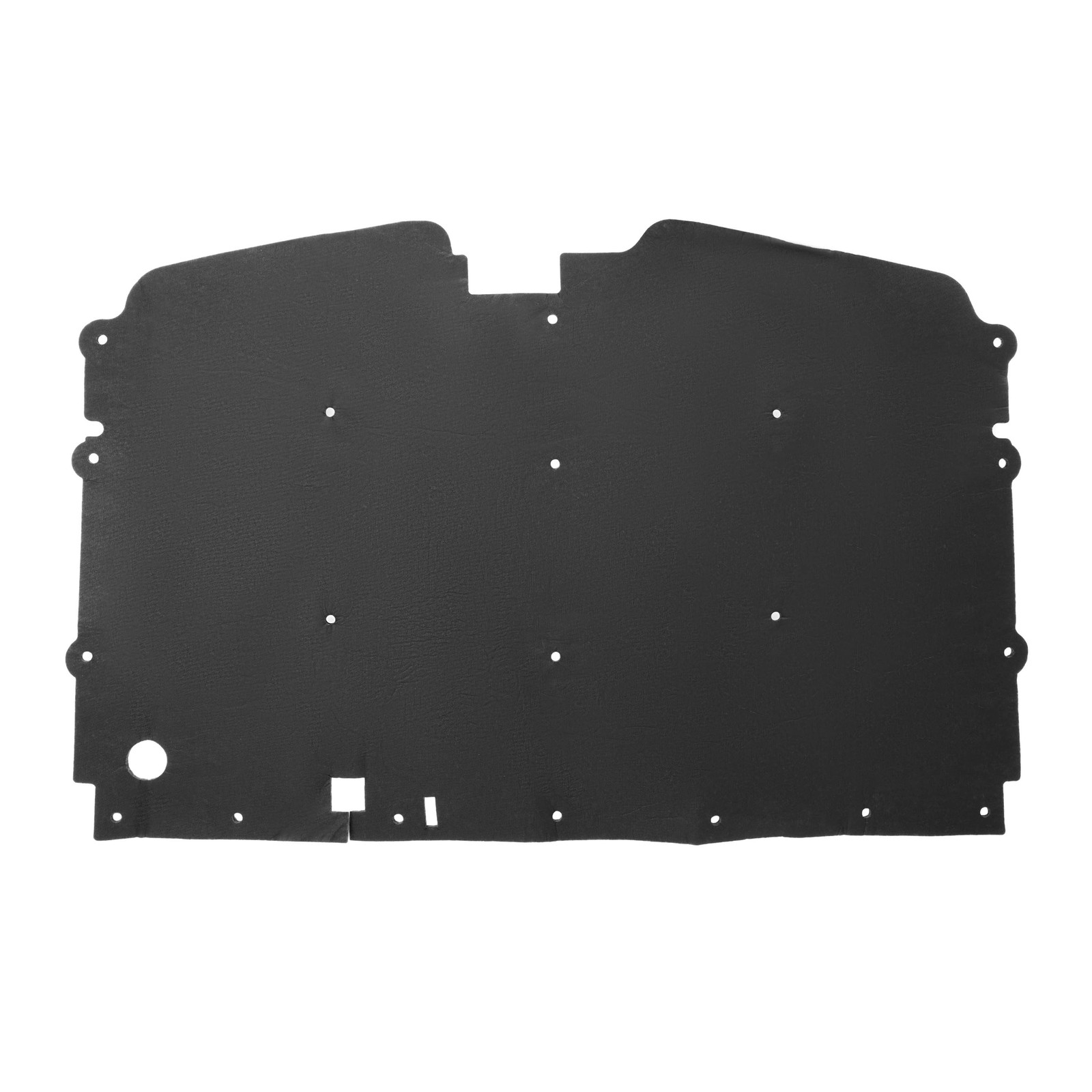 For 1988-98 Chevy GMC Truck Hood Insulation Pad 1/2" W/ Clips C1500 C2500 C3500