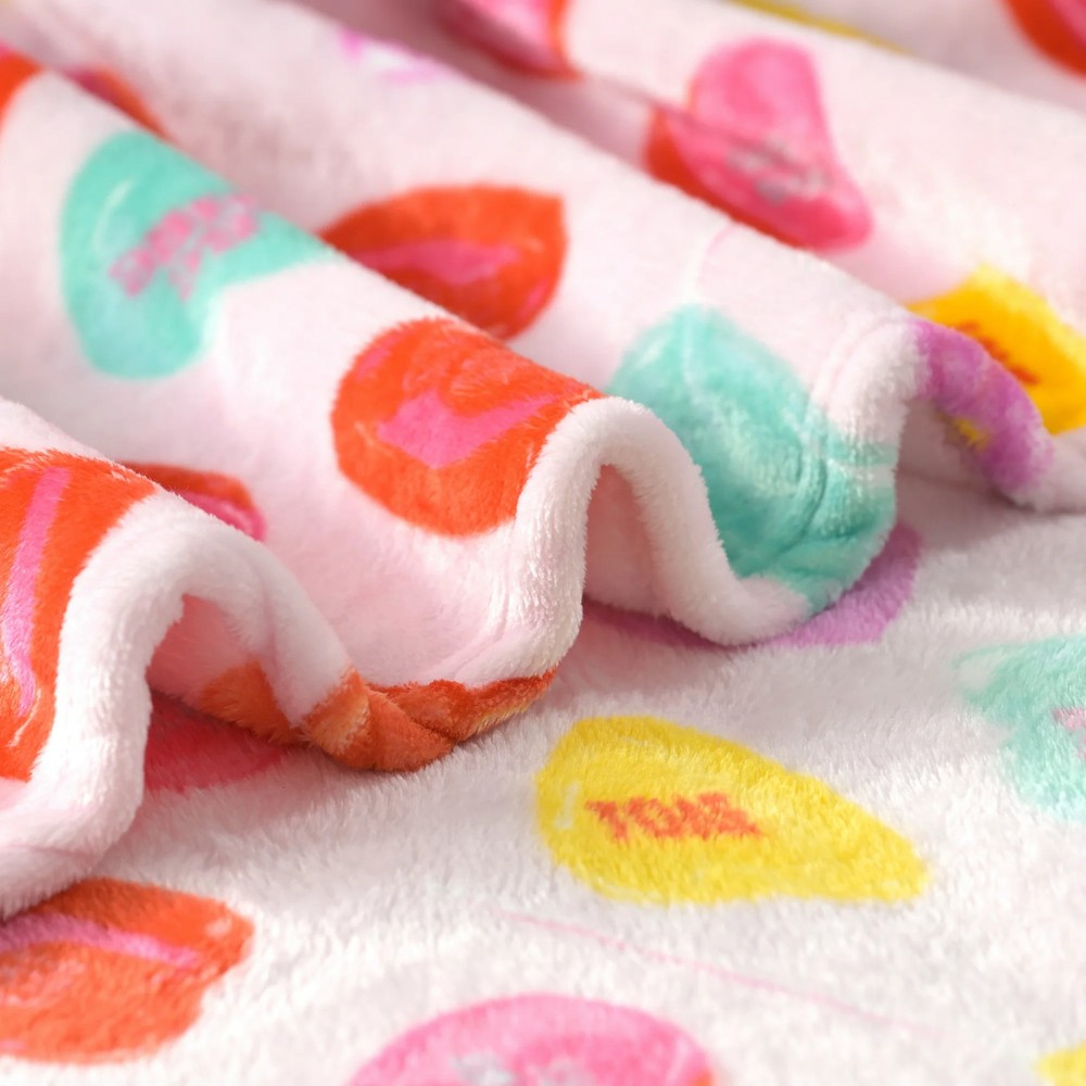 Valentines Day Oversize Plush Throw Blanket