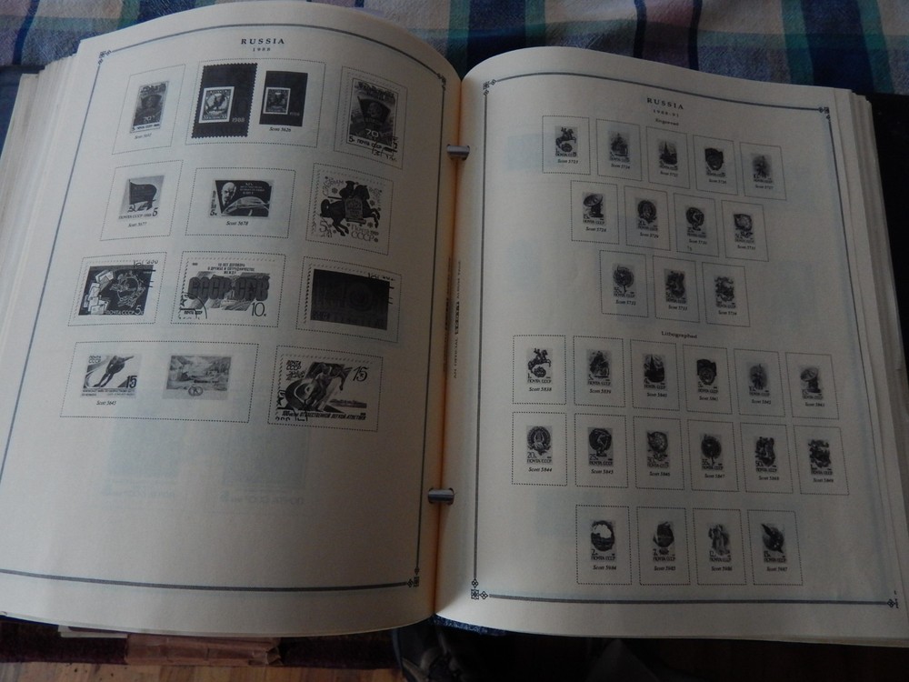 Scott Russia International Stamp Album 1865-2013