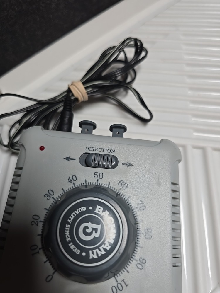 Bachmann 46605A Speed Controller Transformer w/ Power Adapter