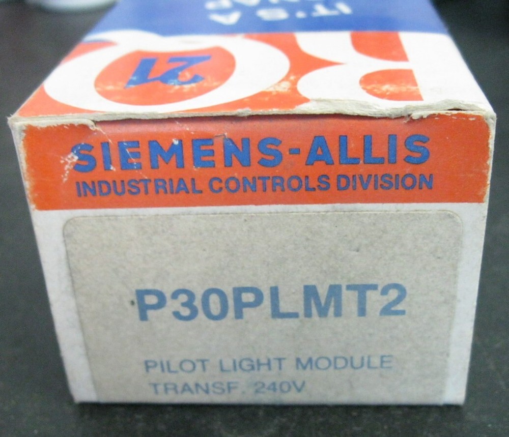 Siemens-Allis P30PLMT2 Pilot Light Module 240V