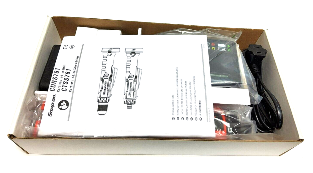 New Snap-on™ Lithium Ion CTSS761DB 14.4V 1/4" Hex Inline Screwdriver