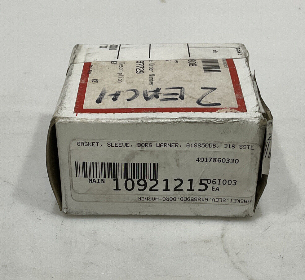 FLOWSERVE BORG WARNER 618850DB GASKET SLEEVE