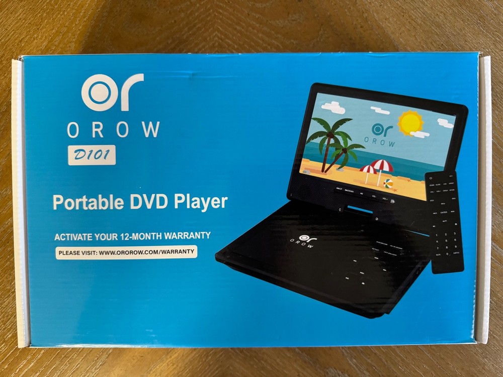 OR OROW D101, portable DVD PLAYER TESTED