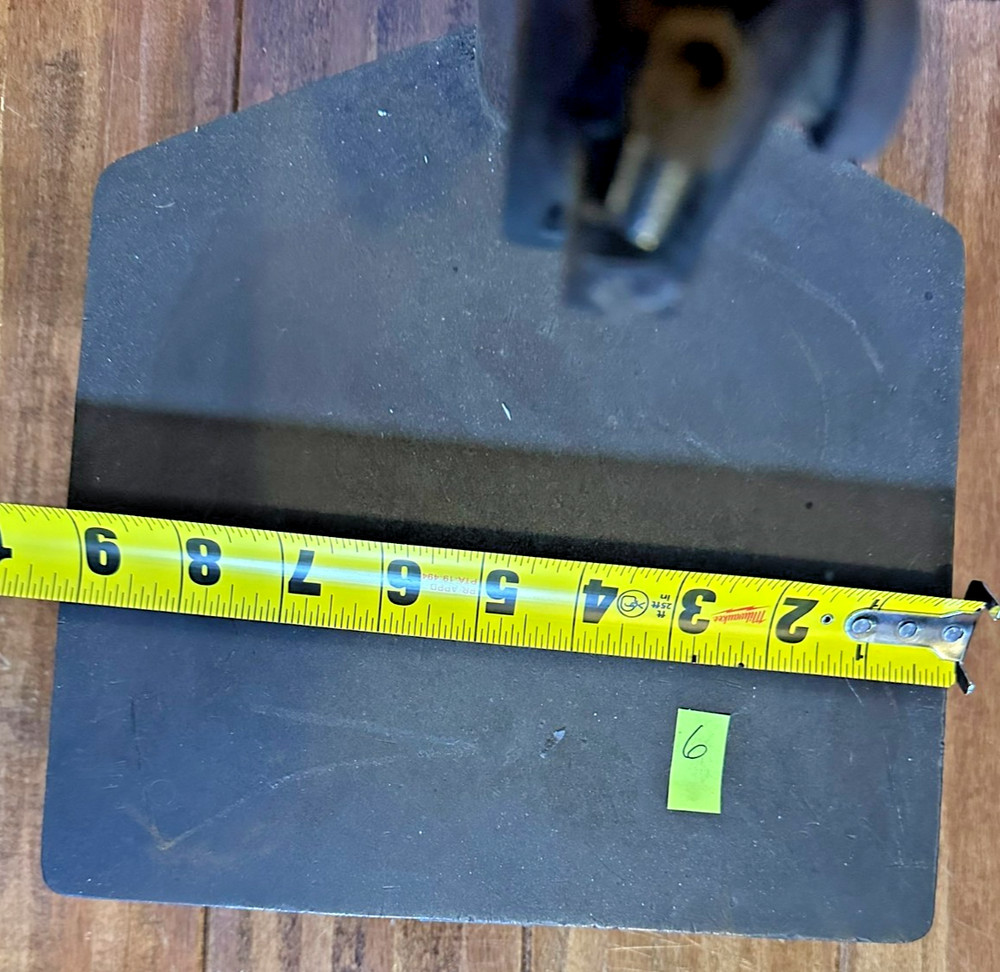 Starrett #636 Indicator / Comparator Stand - 18" Tall - Cast Iron Surface Plate