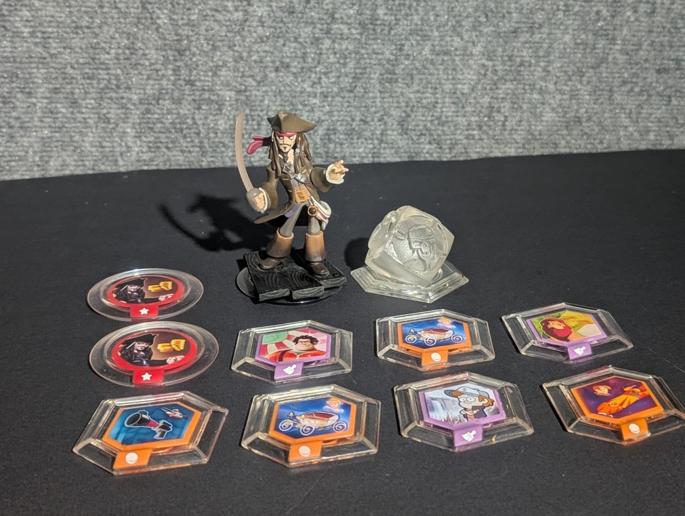 Captain Jack Sparrow Figure +10 Bonuses - Disney Infinity