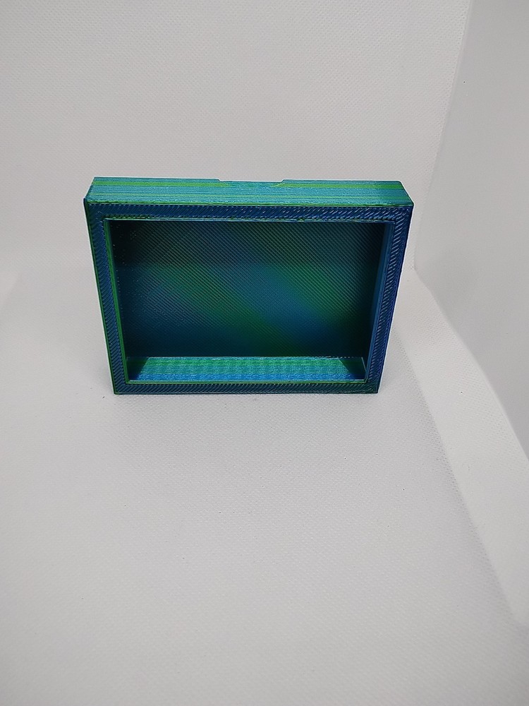 Multicolor Green Top Loader Trading Card Storage Box Display Stand Deck