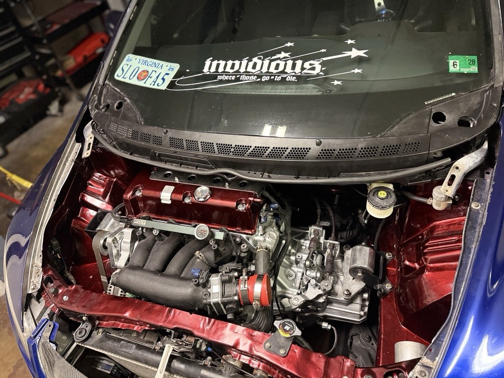 K20z3 Tucked Harness