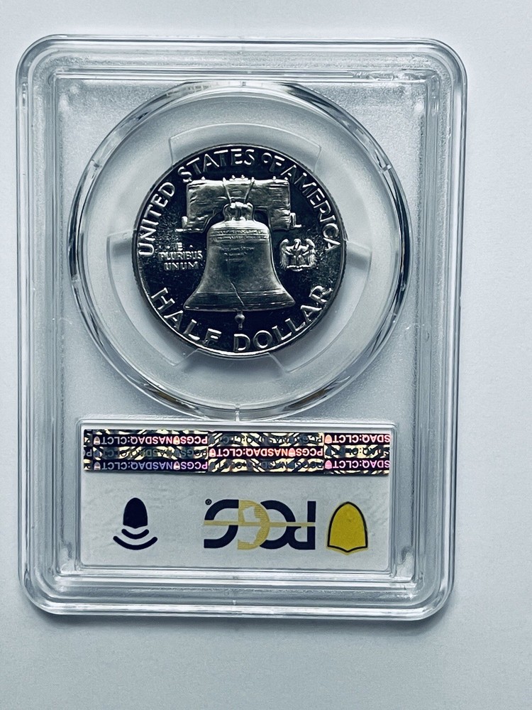 1954 Franklin Silver Half Dollar PCGS PR66