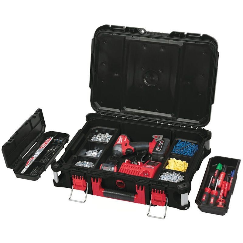 Milwaukee PackOut Toolbox Black Edition - 3 Packout boxes